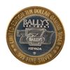 Image 1 : .999 Silver Ballys Las Vegas $10 Casino Limited Edition Gaming Token