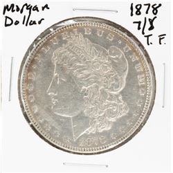 1878 7/8 TF $1 Morgan Silver Dollar Coin