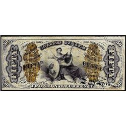 March 3, 1863 Third Issue Fifty Cent Fractional Currency Note