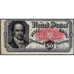 March 3, 1863 Fifth Issue Fifty Cent Fractional Currency Note