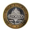 Image 2 : .999 Silver Eldorado Hotel and Casino $10 Casino Gaming Token Limited Edition