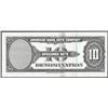 Image 2 : 1929 Ten Unit American Bank Note Test Note As Made Ink Smear ERROR