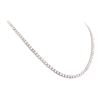 Image 3 : 14KT White Gold 44.19 ctw Diamond Necklace