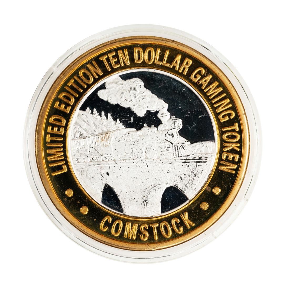 .999 Fine Silver Comstock Hotel & Casino Reno, NV 10 Limited Edition