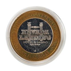 .999 Silver Nevada Landing Jean, NV $10 Casino Limited Edition Gaming Token