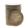 Image 2 : Roll of (20) Brilliant Uncirculated 1964 Kennedy Half Dollar Coins