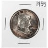 Image 1 : 1955 Franklin Half Dollar Coin Nice Toning