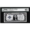 Image 1 : 1928B $1 Funnyback Silver Certificate Note Fr.1602 PMG Gem Uncirculated 65EPQ