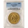 Image 1 : 1873-S Open 3 $20 Liberty Head Double Eagle Gold Coin PCGS XF45
