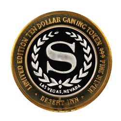 .999 Silver Desert Inn Las Vegas, Nevada $10 Limited Edition Gaming Token