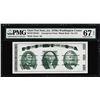 Image 1 : Giori Washington Face Test Note PMG Superb Gem Uncirculated 67EPQ
