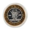 Image 1 : .999 Fine Silver Sam's Town Casino Las Vegas $10 Limited Edition Gaming Token