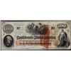 Image 1 : 1862 $100 Confederate States of America Note