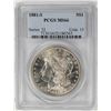 Image 1 : 1881-S $1 Morgan Silver Dollar Coin PCGS MS66