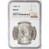 Image 1 : 1900 $1 Morgan Silver Dollar Coin NGC MS64
