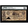 Image 1 : 1830's $50 Government of Texas Obsolete Note Cut Canceled PMG Very Good 10