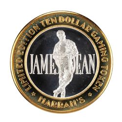 .999 Fine Silver Harrahs Casino Lake Tahoe, Nevada $10 Limited Edition Gaming Token