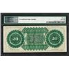 Image 2 : 1872 $20 State of South Carolina Revenue Bond Obsolete Note PMG Gem Uncirculated 66EPQ