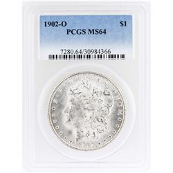1902-O $1 Morgan Silver Dollar Coin PCGS MS64