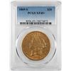 Image 1 : 1869-S $20 Liberty Head Double Eagle Gold Coin PCGS XF45+