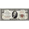 Image 1 : 1929 $10 National Bank of Parkersburg, West Virginia CH# 180 National Currency Note