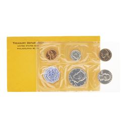 1964 (5) Coin Proof Set w/ Envelope