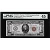 Image 1 : 1934A $20 Hawaii WWII Emergency Issue Federal Reserve Note PMG Extremely Fine 45