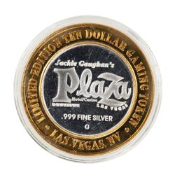 .999 Silver Plaza Las Vegas, NV $10 Casino Limited Edition Gaming Token