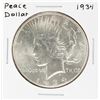 Image 1 : 1934 $1 Peace Silver Dollar Coin