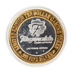 .999 Silver Fitzgeralds Casino & Hotel Las Vegas, NV $20 Limited Edition Gaming Token