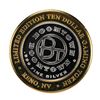 Image 2 : .999 Fine Silver Boomtown Reno, Nevada $10 Limited Edition Gaming Token