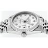 Image 6 : Rolex Mens Stainless Steel Silver Diamond 36MM Datejust Wristwatch
