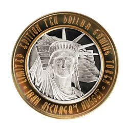 .999 Silver John Ascuagas Nugget Sparks, NV $10 Casino Gaming Token Limited Edition
