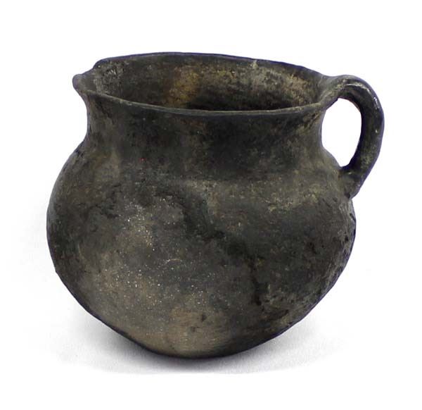 Historic Taos Pueblo Utilitarian Pottery Jar