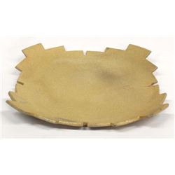 Taos Pueblo Micaceous Clay Pottery Tray