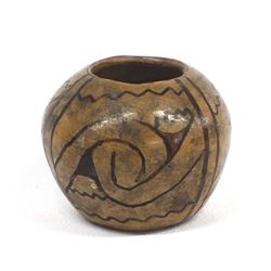 Historic 1907 Pima Indian Pottery Jar