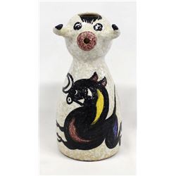 1960 Sanguino Toledo Pottery Picasso Bull Pitcher