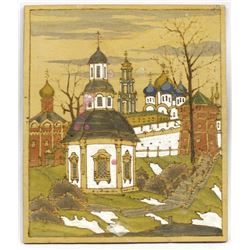 Original Russian Settlement (Sitka, AK) Painting