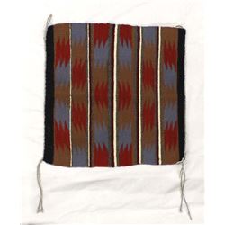 Native American Navajo Wool Textile Rug