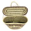 Image 2 : Ethnic Wicker Market Bag