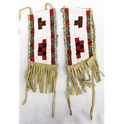 Native American Plains Indian Beaded Wrist Bands