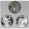 Image 2 : (3) ONE OUNCE SILVER ROUNDS