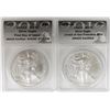 Image 1 : 2012-S AND 2012 AMERICAN SILVER EAGLES