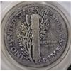 Image 2 : 1916-D MERCURY DIME   VG