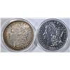 Image 1 : 2 1880-O MORGAN DOLLARS   AU/BU