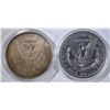 Image 2 : 2 1880-O MORGAN DOLLARS   AU/BU