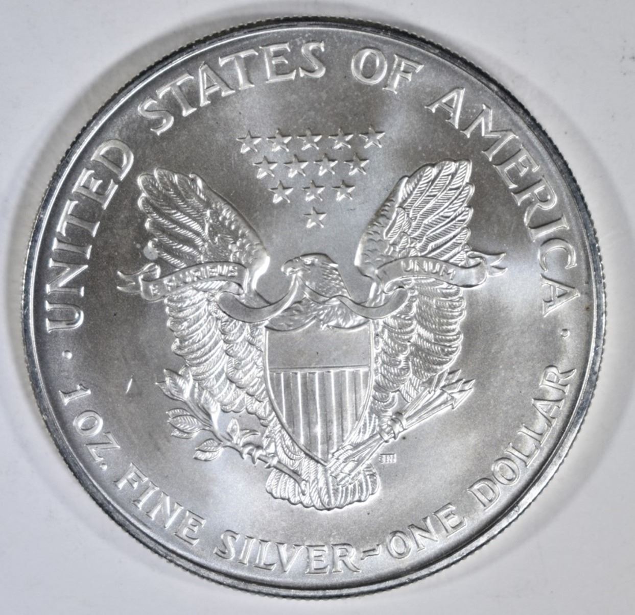 1996 AMERICAN SILVER EAGLE, BU