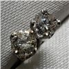 Image 1 : 14K White Gold Diamond(0.3ct) Earrings, Made in Canada (Estimated Selling Price from $210 to $420)