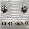 Image 3 : 14K White Gold Diamond(0.3ct) Earrings, Made in Canada (Estimated Selling Price from $210 to $420)
