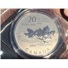 Image 1 : 2012 Royal Canadian Mint .9999 fine silver commemorative limited mintage "farewell to the penny" $20